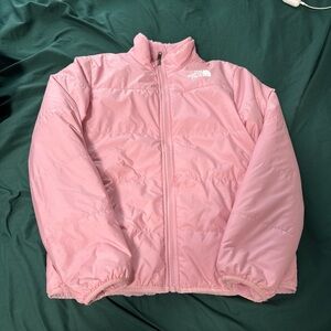 The North Face Kids Light Pink Puffer Jacket